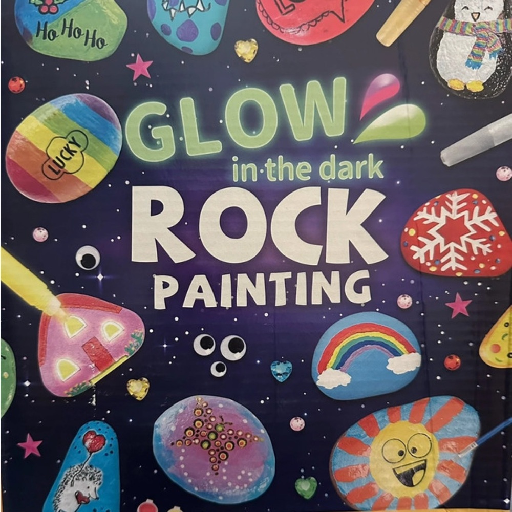 STEAM DIY Glow in the Dark Rock Painting Kit
